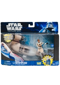 Freeco Speeder with Obi-Wan Kenobi (Blue Package)