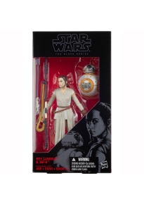 Rey (Jakku) & BB-8 (with lightsaber)